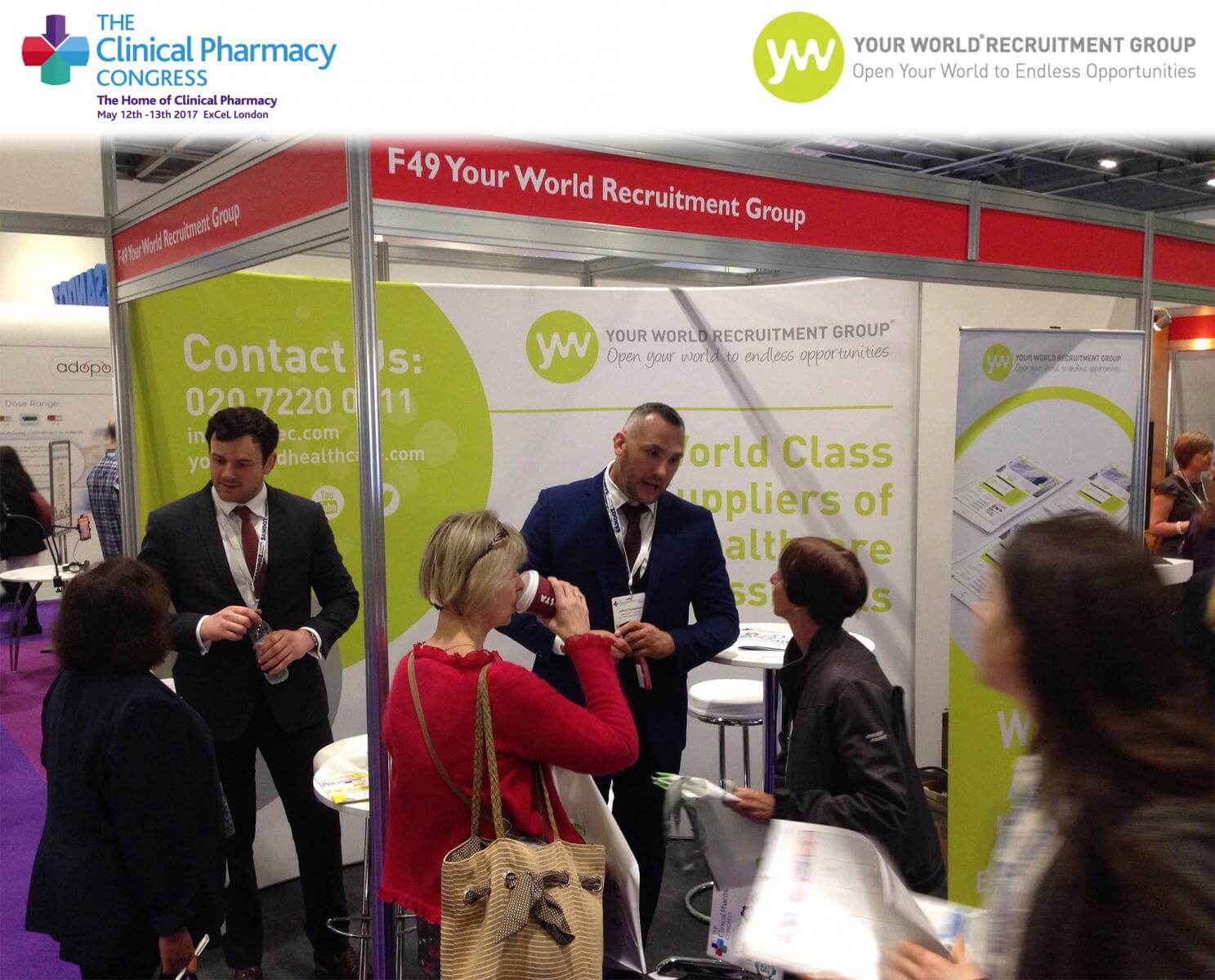 Your World attend the Clinical Pharmacy Congress at the Excel in London